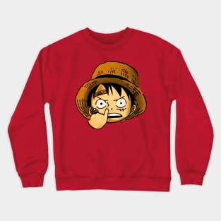 Luffy Childhood Crewneck Sweatshirt